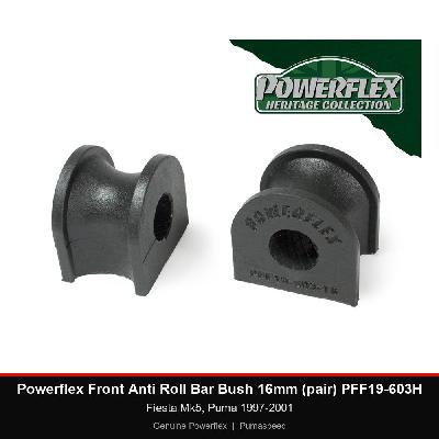 Powerflex Front Anti Roll Bar Bush 16mm (pair) PFF19-603H - Fiesta Mk5, Puma 1997-2001