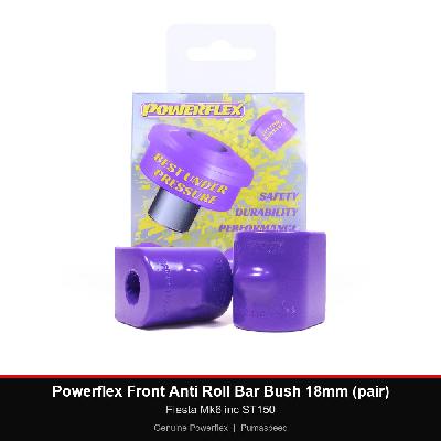 Powerflex Front Anti Roll Bar Bush 18mm (pair) - Fiesta Mk6 inc ST150