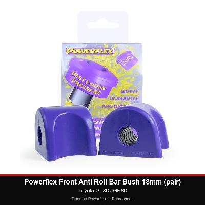 Powerflex Front Anti Roll Bar Bush 18mm (pair) - Toyota GT86 / GR86