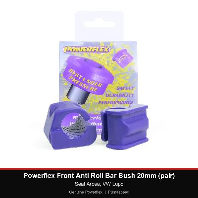 Powerflex Front Anti Roll Bar Bush 20mm (pair) - Seat Arosa, VW Lupo