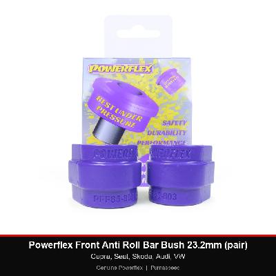 Powerflex Front Anti Roll Bar Bush 23.2mm (pair) - Cupra, Seat, Skoda, Audi, VW