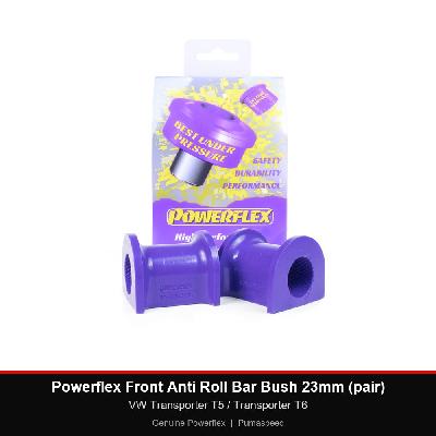 Powerflex Front Anti Roll Bar Bush 23mm (pair) - VW Transporter T5 / Transporter T6