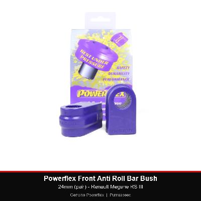 Powerflex Front Anti Roll Bar Bush - 24mm (pair) - Renault Megane RS III