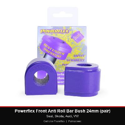 Powerflex Front Anti Roll Bar Bush 24mm (pair) - Seat, Skoda, Audi, VW