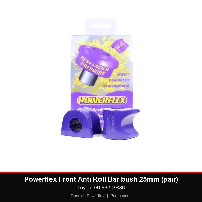Powerflex Front Anti Roll Bar bush 25mm (pair) - Toyota GT86 / GR86