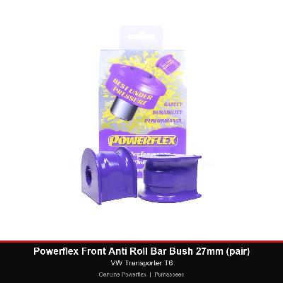 Powerflex Front Anti Roll Bar Bush 27mm (pair) - VW Transporter T6