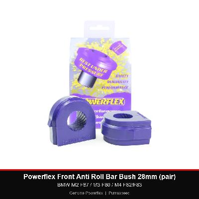 Powerflex Front Anti Roll Bar Bush 28mm (pair) - BMW M2 F87 / M3 F80 / M4 F82/F83