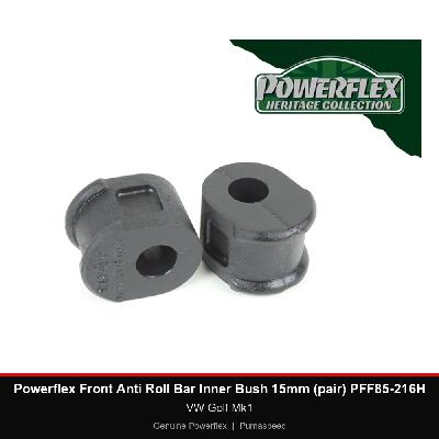 Powerflex Front Anti Roll Bar Inner Bush 15mm (pair) PFF85-216H - VW Golf Mk1