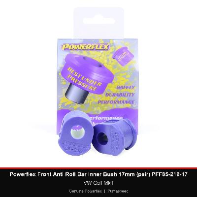 Powerflex Front Anti Roll Bar Inner Bush 17mm (pair) PFF85-216-17 - VW Golf Mk1
