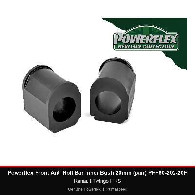 Powerflex Front Anti Roll Bar Inner Bush 20mm (pair) PFF60-202-20H - Renault Twingo II RS