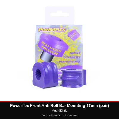 Powerflex Front Anti Roll Bar Mounting 17mm (pair) - Audi S3 8L