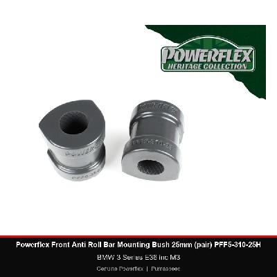 Powerflex Front Anti Roll Bar Mounting Bush 25mm (pair) PFF5-310-25H - BMW 3 Series E36 inc M3