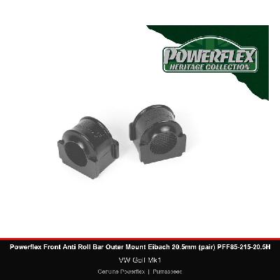 Powerflex Front Anti Roll Bar Outer Mount Eibach 20.5mm (pair) PFF85-215-20.5H - VW Golf Mk1