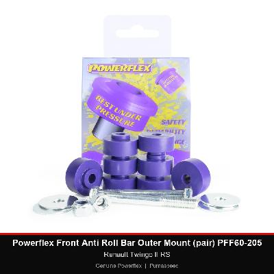 Powerflex Front Anti Roll Bar Outer Mount (pair) PFF60-205 - Renault Twingo II RS