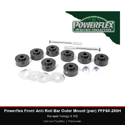 Powerflex Front Anti Roll Bar Outer Mount (pair) PFF60-205H - Renault Twingo II RS