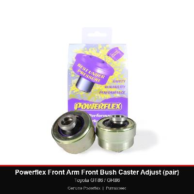 Powerflex Front Arm Front Bush Caster Adjust (pair) - Toyota GT86 / GR86