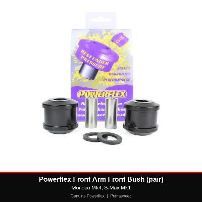 Powerflex Front Arm Front Bush (pair) - Mondeo Mk4, S-Max Mk1