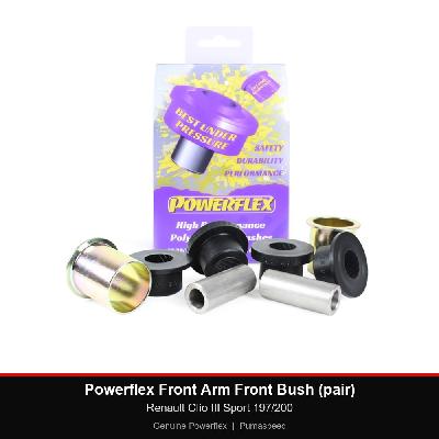 Powerflex Front Arm Front Bush (pair) - Renault Clio III Sport 197/200