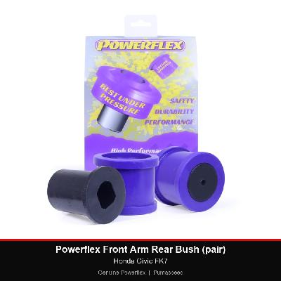 Powerflex Front Arm Rear Bush (pair) - Honda Civic FK7