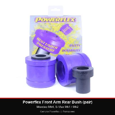 Powerflex Front Arm Rear Bush (pair) - Mondeo Mk4, S-Max Mk1 / Mk2