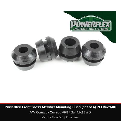Powerflex Front Cross Member Mounting Bush (set of 4) PFF85-250H - VW Corrado / Corrado VR6 / Golf Mk2 2WD