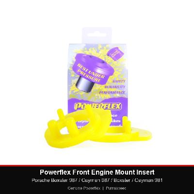 Powerflex Front Engine Mount Insert - Porsche Boxster 987 / Cayman 987 / Boxster / Cayman 981