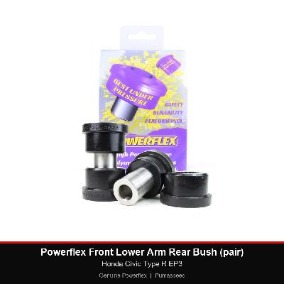 Powerflex Front Lower Arm Rear Bush (pair) - Honda Civic Type R EP3