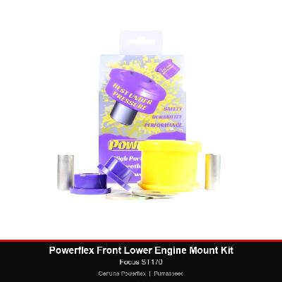 Powerflex Front Lower Engine Mount Kit - Focus ST170