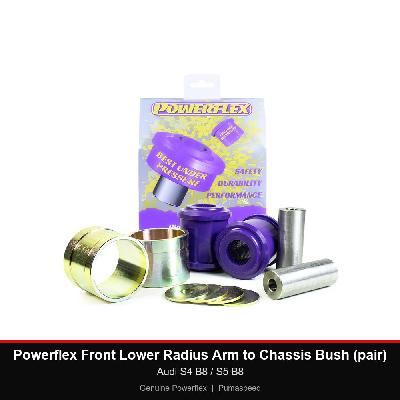 Powerflex Front Lower Radius Arm to Chassis Bush (pair) - Audi S4 B8 / S5 B8