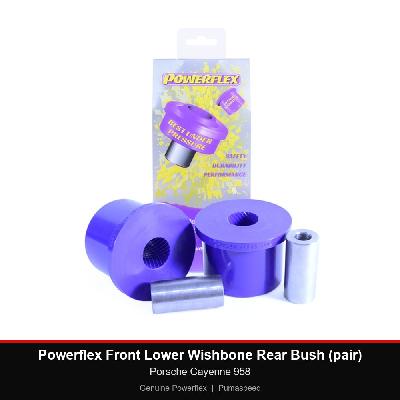 Powerflex Front Lower Wishbone Rear Bush (pair) - Porsche Cayenne 958