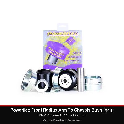 Powerflex Front Radius Arm To Chassis Bush (pair) - BMW 1 Series E81/E82/E87/E88