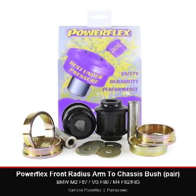 Powerflex Front Radius Arm To Chassis Bush (pair) - BMW M2 F87 / M3 F80 / M4 F82/F83