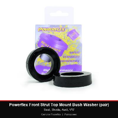 Powerflex Front Strut Top Mount Bush Washer (pair) - Seat, Skoda, Audi, VW