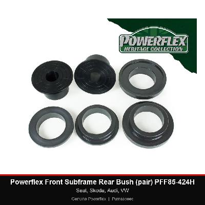 Powerflex Front Subframe Rear Bush (pair) PFF85-424H - Seat, Skoda, Audi, VW
