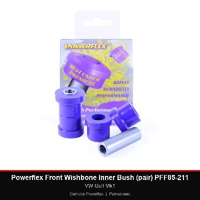 Powerflex Front Wishbone Inner Bush (pair) PFF85-211 - VW Golf Mk1