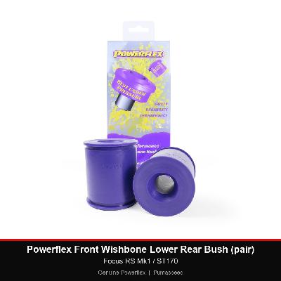 Powerflex Front Wishbone Lower Rear Bush (pair) - Focus RS Mk1 / ST170
