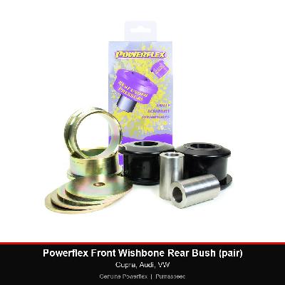 Powerflex Front Wishbone Rear Bush (pair) - Cupra, Audi, VW