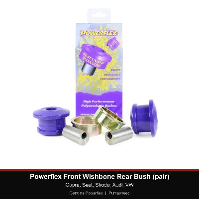 Powerflex Front Wishbone Rear Bush (pair) - Cupra, Seat, Skoda, Audi, VW