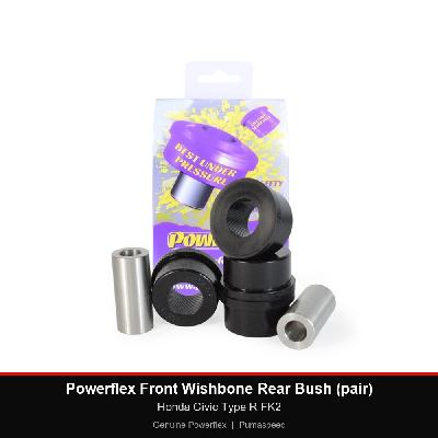 Powerflex Front Wishbone Rear Bush (pair) - Honda Civic Type R FK2