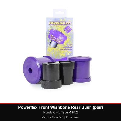 Powerflex Front Wishbone Rear Bush (pair) - Honda Civic Type R FN2
