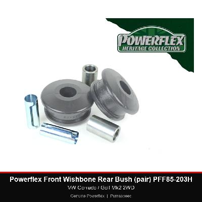 Powerflex Front Wishbone Rear Bush (pair) PFF85-203H - VW Corrado / Golf Mk2 2WD