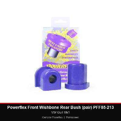Powerflex Front Wishbone Rear Bush (pair) PFF85-213 - VW Golf Mk1