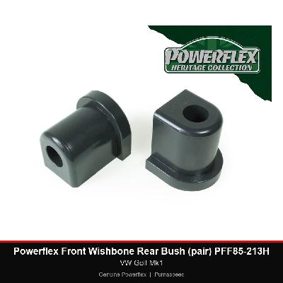 Powerflex Front Wishbone Rear Bush (pair) PFF85-213H - VW Golf Mk1