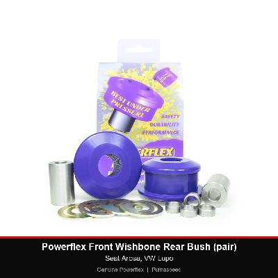 Powerflex Front Wishbone Rear Bush (pair) - Seat Arosa, VW Lupo