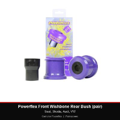 Powerflex Front Wishbone Rear Bush (pair) - Seat, Skoda, Audi, VW