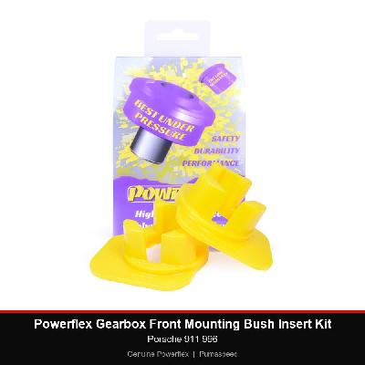 Powerflex Gearbox Front Mounting Bush Insert Kit - Porsche 911 996