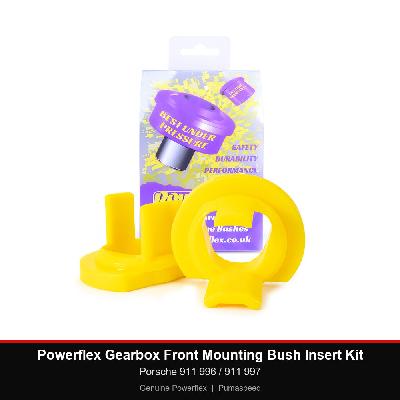 Powerflex Gearbox Front Mounting Bush Insert Kit - Porsche 911 996 / 911 997