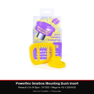Powerflex Gearbox Mounting Bush Insert - Renault Clio III Sport 197/200 / Megane RS II 225/R26