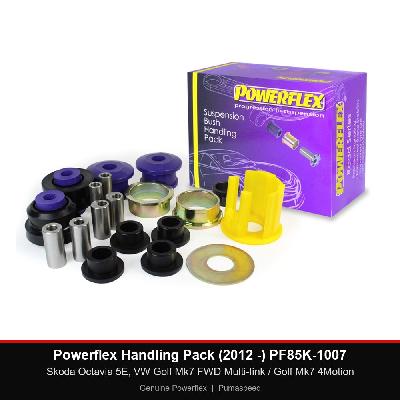 Powerflex Handling Pack (2012 -) PF85K-1007 - Skoda Octavia 5E, VW Golf Mk7 FWD Multi-link / Golf Mk7 4Motion