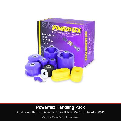 Powerflex Handling Pack - Seat Leon 1M, VW Bora 2WD / Golf Mk4 2WD / Jetta Mk4 2WD